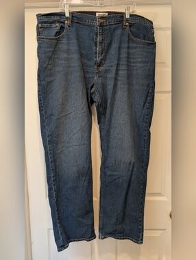 Denizen from Levi's Men's 285 Relaxed Cotton Blend Blue Jeans Size 42x32 cthny